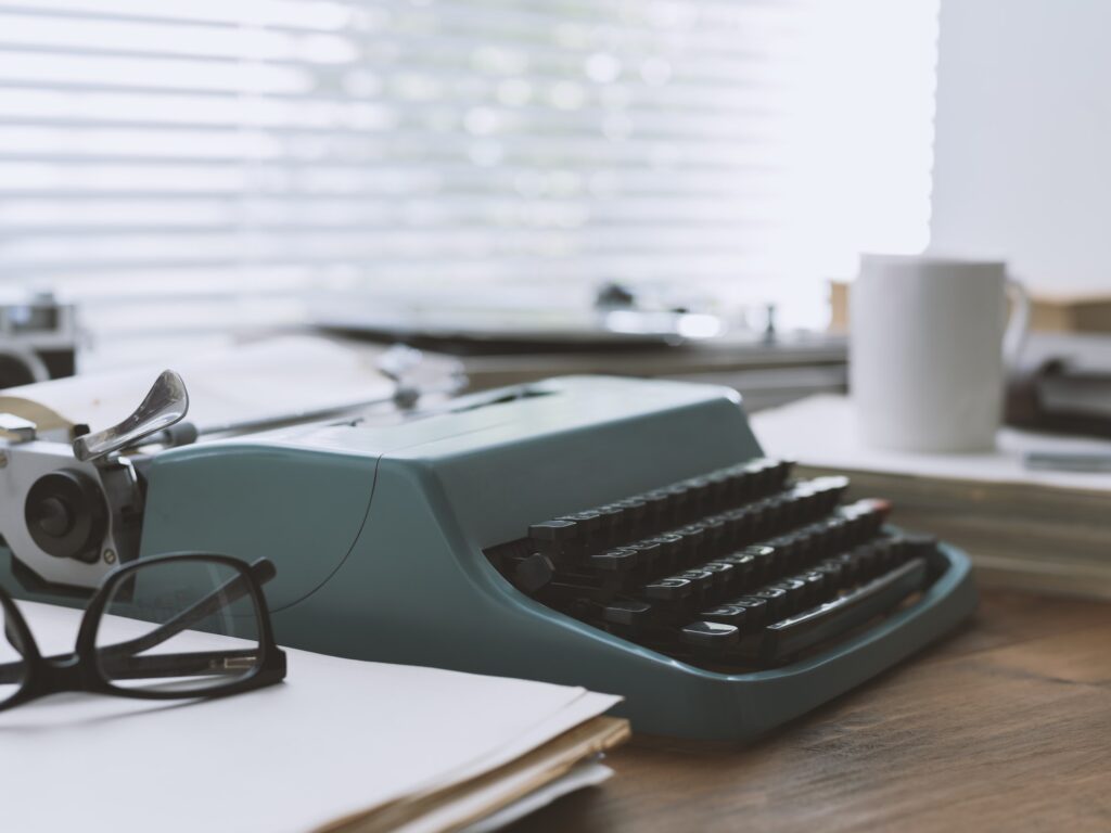 Vintage writer's desk