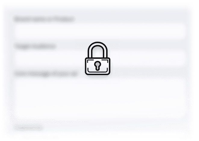 A lock over a blurry form