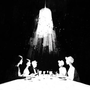 A business meeting